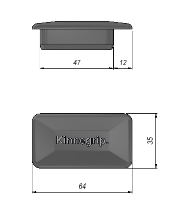 Kinnegrip / Topplokk / K4 + K5 / Høyre / Foran