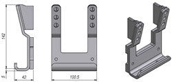 Kinnegrip / K30 / Stolpefeste