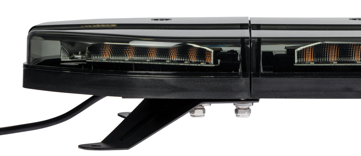 Varsellysbjelke oransje 600mm 12-24V