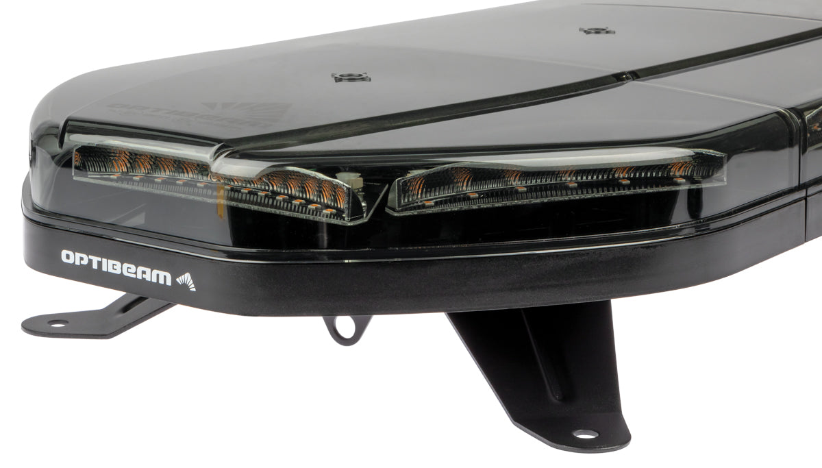 Varsellysbjelke oransje 600mm 12-24V