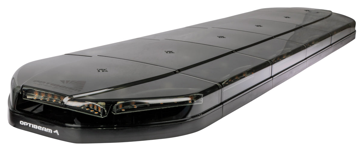 Varsellysbjelke oransje 1200mm 12-24V