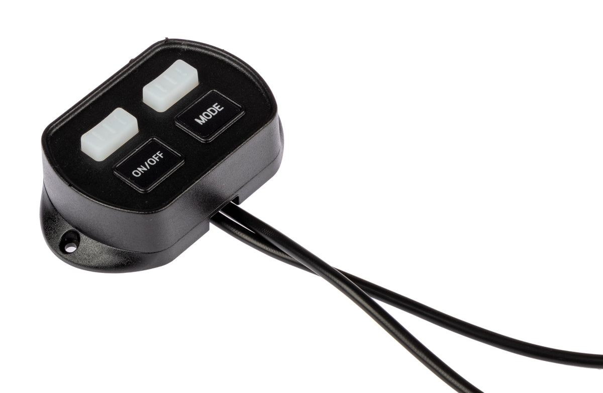 Varsellysbjelke oransje 1200mm 12-24V