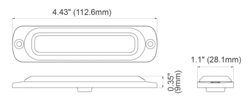 VARSELLYS 6XW LED ORANGE ST6 12-24V R65