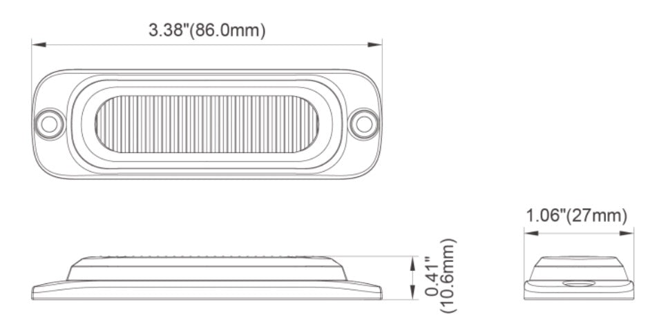VARSELLYS ST3 3X1W LED ORANGE