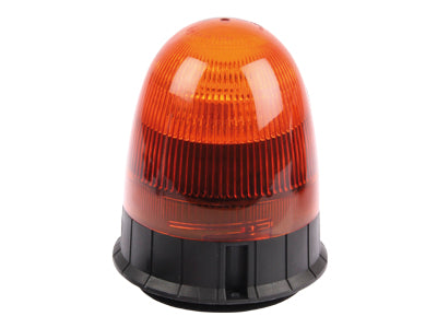 Varsellys beacon LED, 12-24V oransje flatmonteri