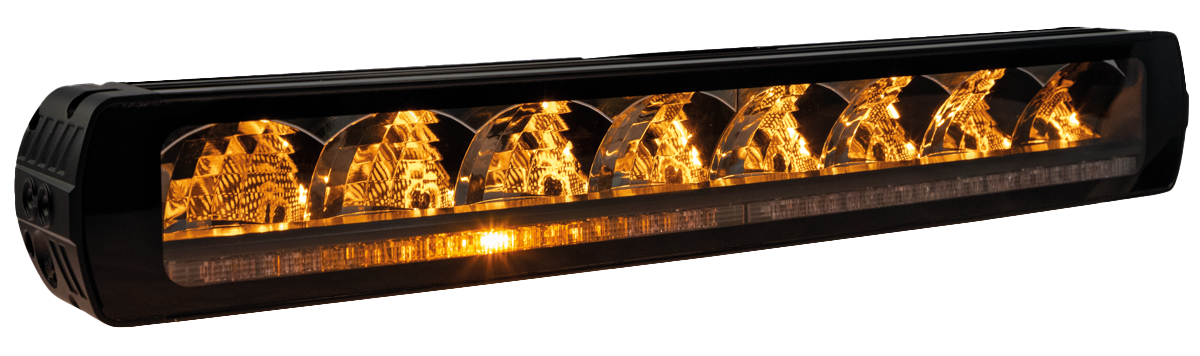 Ekstralys Optibeam Firebar med varsellys