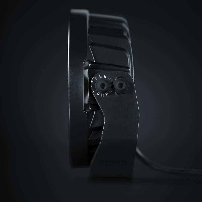 SIBERIA SKYLORD Ekstralys 7" / Hvit/Oransje / Med Xperience Mode