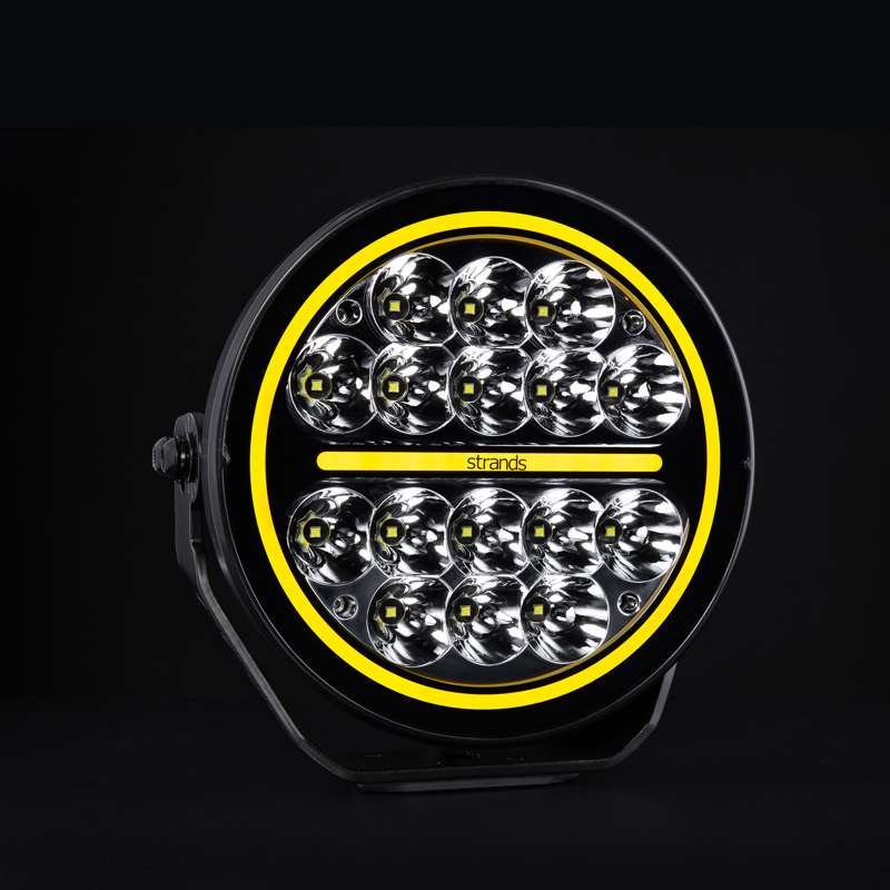 SIBERIA XP Ekstralys 7" / Hvit/Gul / Med Xperience Mode