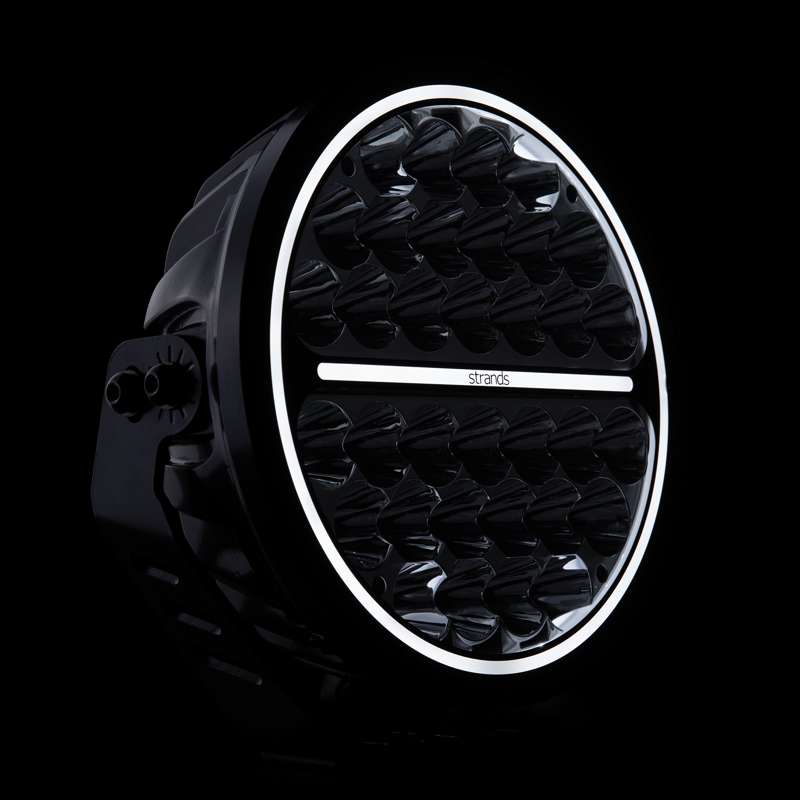 SIBERIA XP Ekstralys 9" / Hvit/Gul / Med Xperience Mode