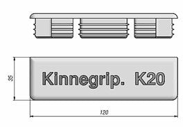 Kinnegrip / Topplokk / K20 / Bak + Side