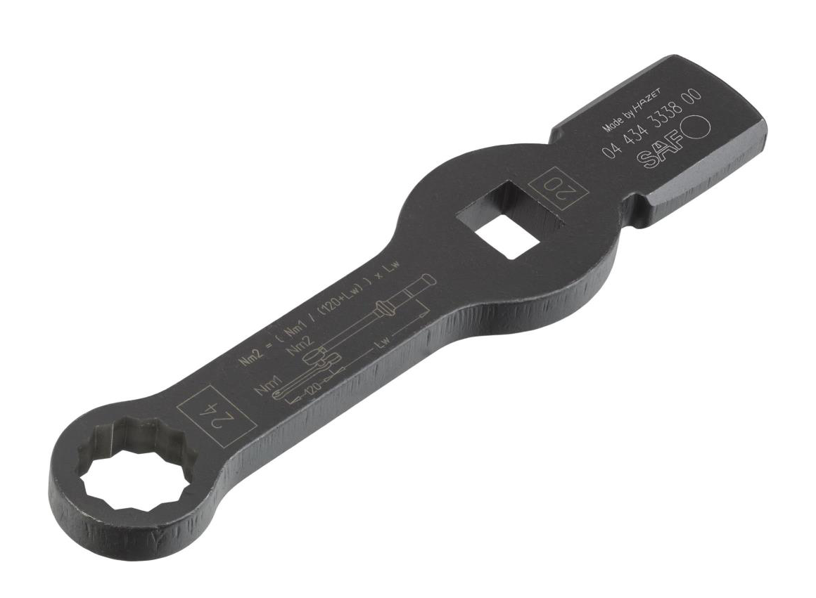 SAF Fastnøkkel 24mm (Rett)
