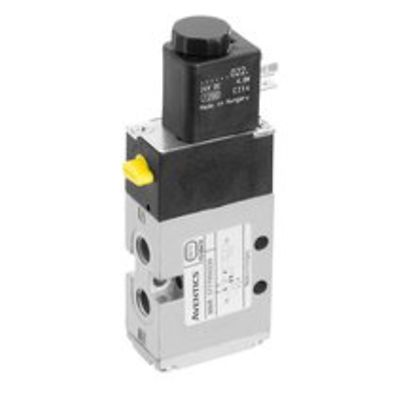 5/2 ventil Magnet CD4 G1/8" 24v DC m/fjærretur