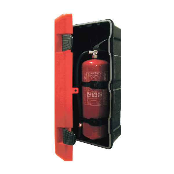 Brannslukker 6 kg m/ skap