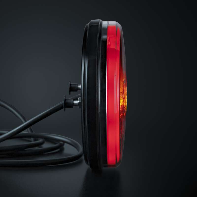 Baklykt LED 12-32V 3-Kam Bak/Brems/Dyn.blink IP68