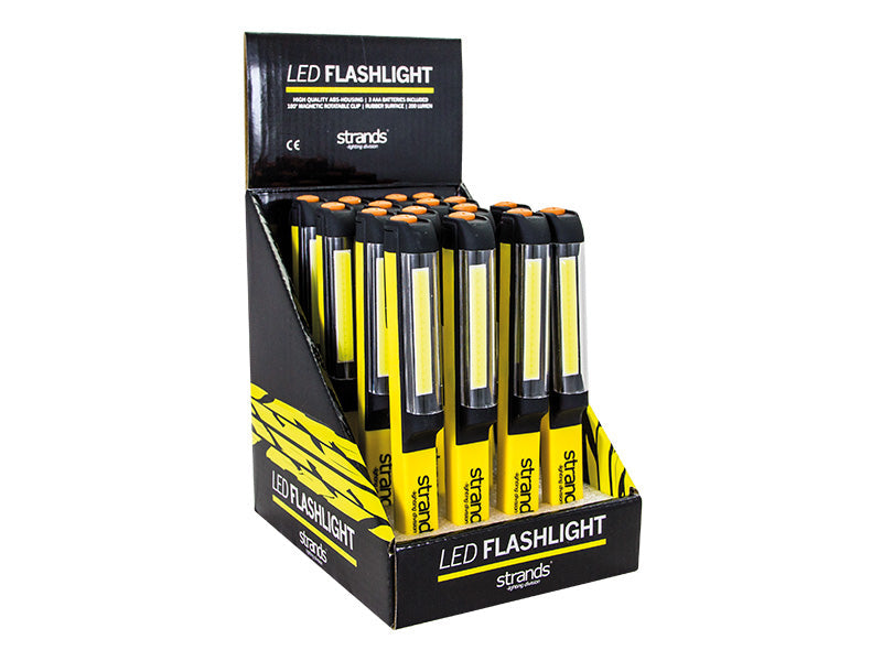 Led håndlampesett à 16 stk.