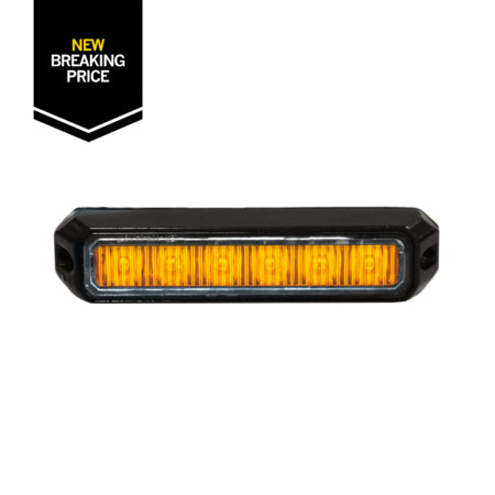 Strobelys 6 LED Mini 2,5m kabel 12-24V