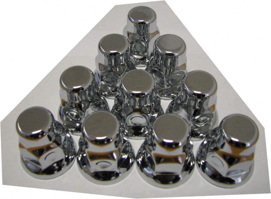 Hjulmutterkåpe 33mm /49mm Høyde 10 pak.