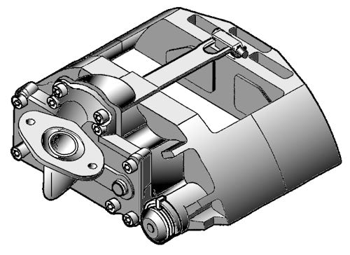 Kalipper, 22,5", SB7 HP, Venstre Side, Scania
