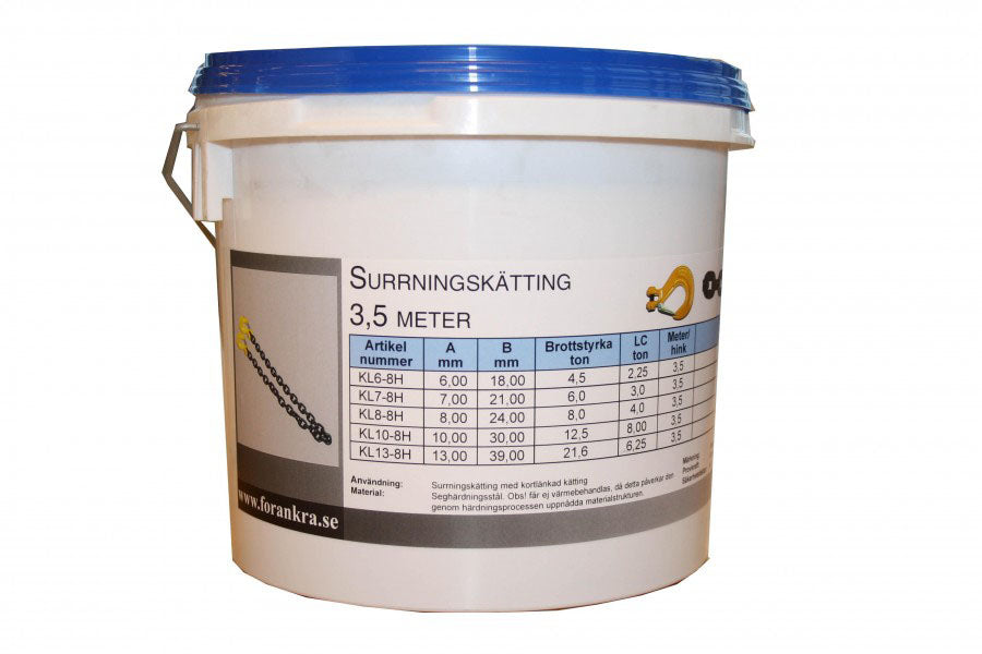 Surringskjetting 21t 13mm/3,5m