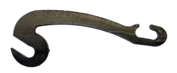 Låsearm med ledd / Nr. 6 / til 6-6,5mm sidekjetting