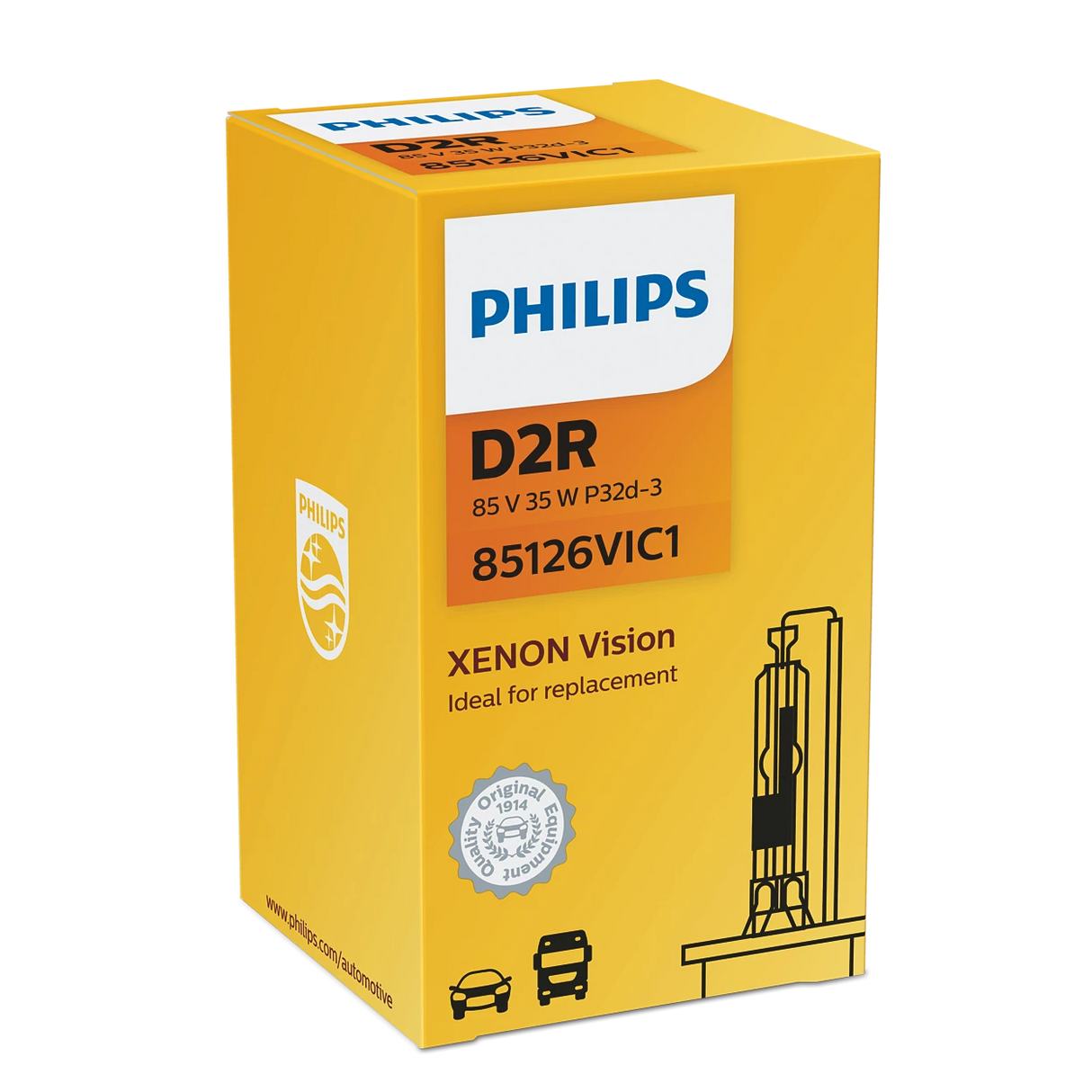 Lyspære D2R Xenon Philips