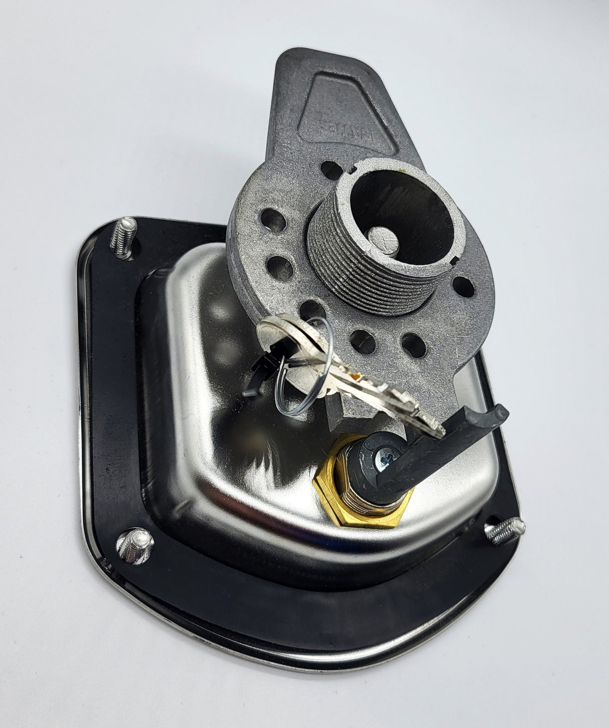 T-Lås Rustfri m/Støpt Bakstykke