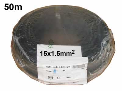 Kabel 15 x 1,5mm2