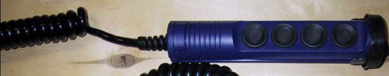Fjærnman.Del 4 Kn.M/Spiral 12/24V-3Amp