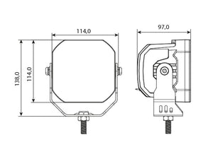 Arbeidslys Bullboy Bully 6000