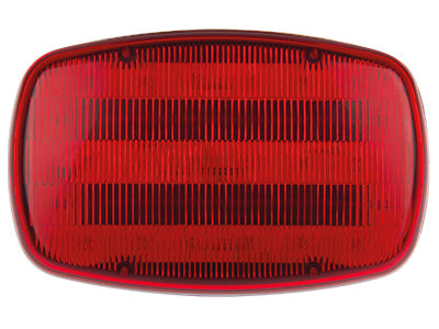 Varsellys batteridrevet rød