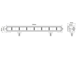 Ekstralys Optibeam Super Captain One 600