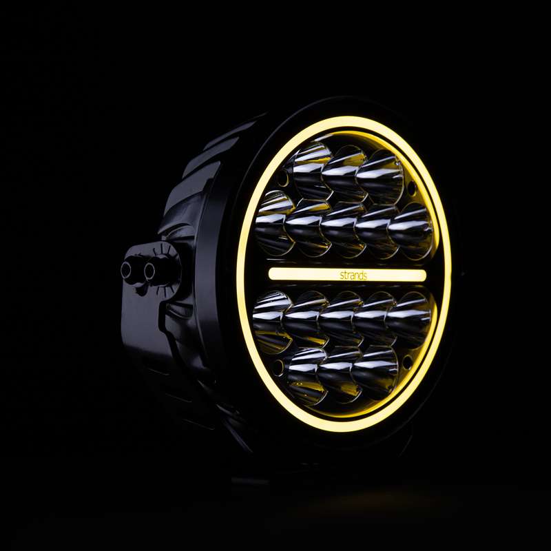 SIBERIA XP Ekstralys 7" / Hvit/Gul / Med Xperience Mode