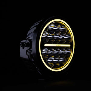 SIBERIA XP Ekstralys 7" / Hvit/Gul / Med Xperience Mode