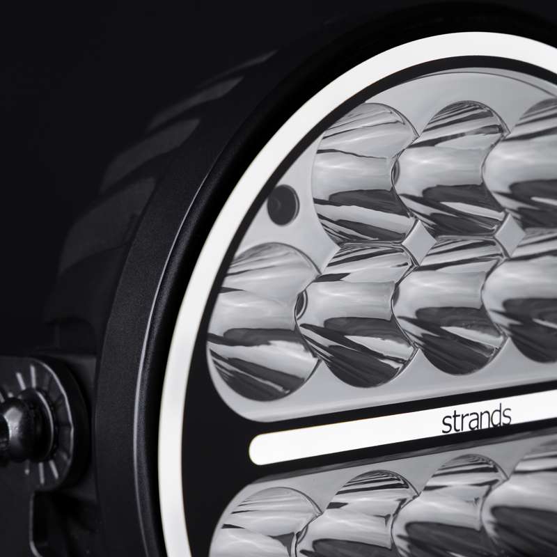 SIBERIA XP Ekstralys 7" / Hvit/Gul / Med Xperience Mode