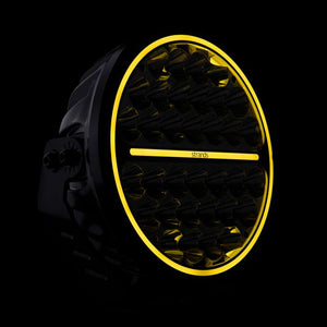 SIBERIA XP Ekstralys 9" / Hvit/Gul / Med Xperience Mode