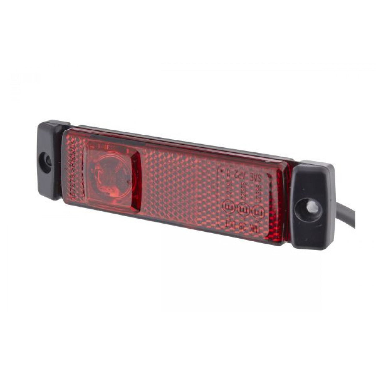LED Markeringslykt 24V 1Led Rø