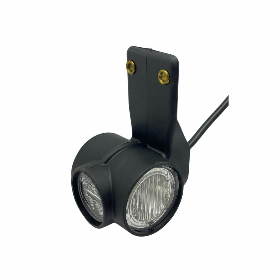 Superpoint III / LED / Høyre / Kort m/ brakett / 4,0 m / åpen sluttkabel