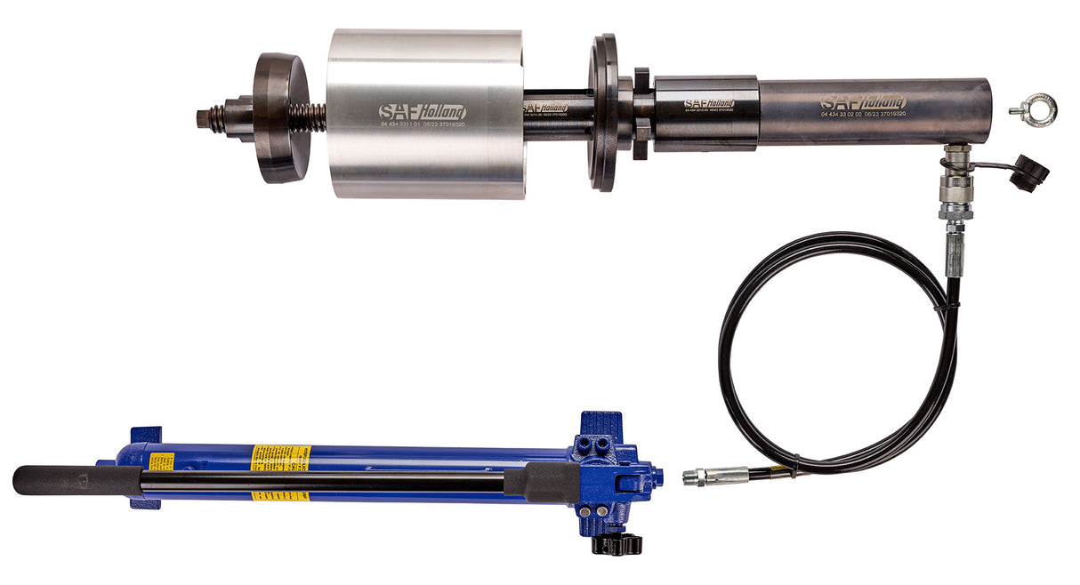 Monteringsverktøy for 3D gummiforing, hydraulikk