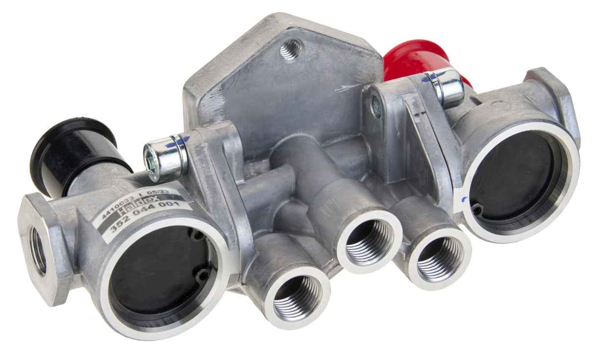 Rangeringsventil Park/Shunt Kombi Sort/Rød M16x1,5