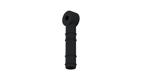 Gummihempe / Rett / Ø 7.8 mm