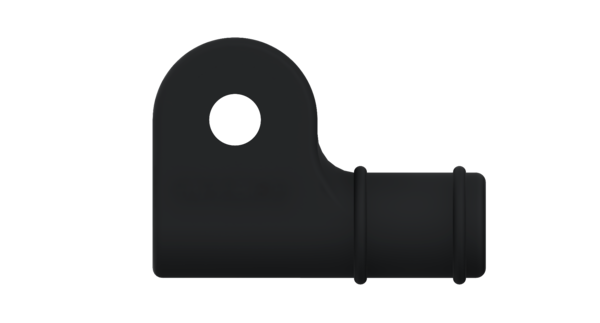 Gummihempe / Vinkel / Ø 8.0 mm