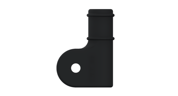 Gummihempe / Vinkel / Ø 6.0 mm
