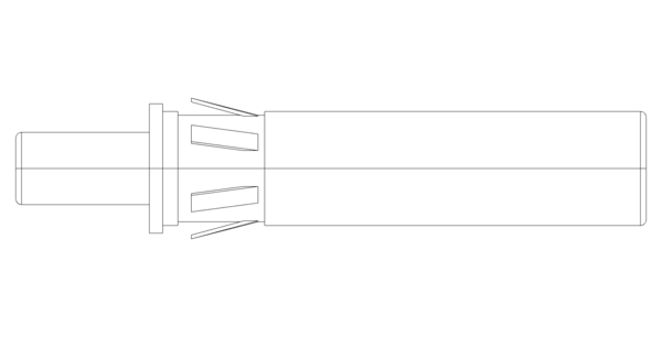 Kontakthylse / ABS / 1.5mm2