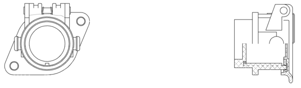 Abs/Ebs Støpselholder