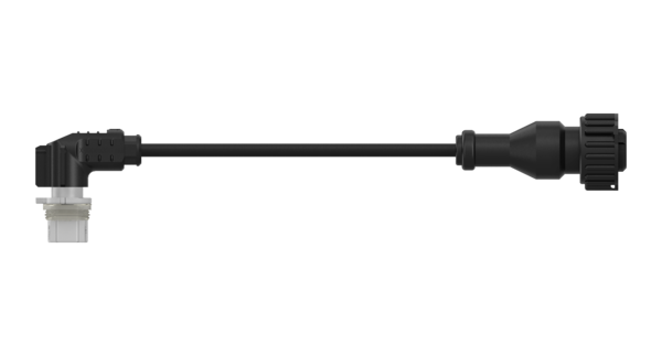 Kabel for enkrets løfteaksel