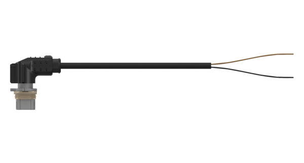 Sensorkabel 5M / 2x0,75mm2 / Kode B 4-pin