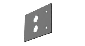 Festeplate / Duomatic / 86 x 5 x 123 mm