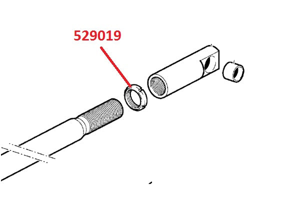 Kontramutter  for tiltsylinder