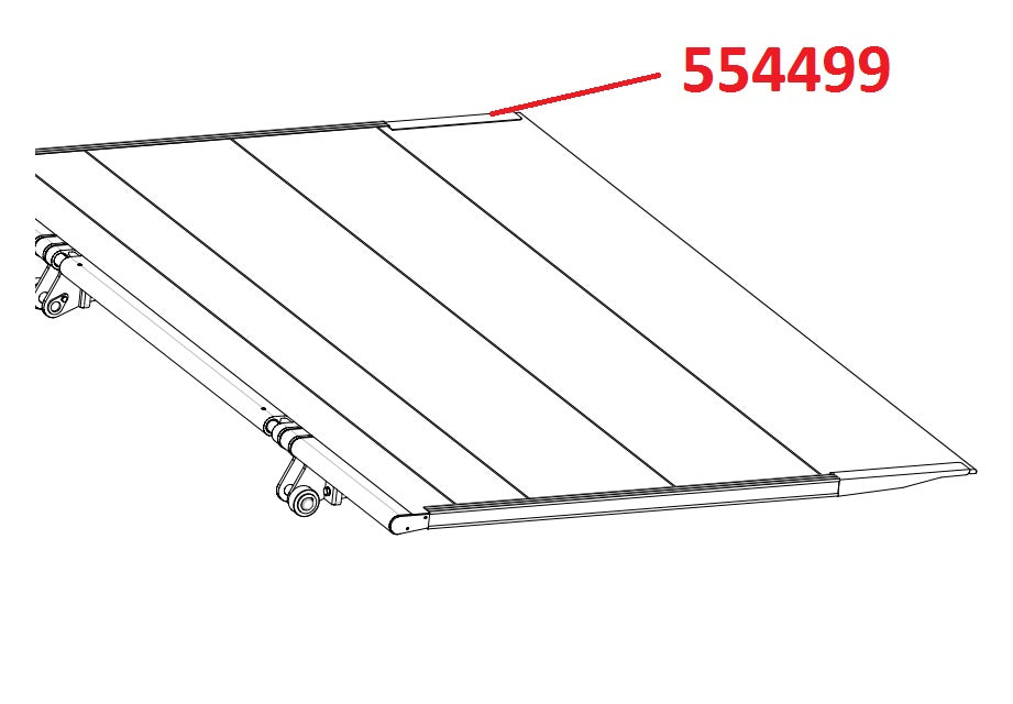 Hjørne-beslag/kant høyre, Anteo