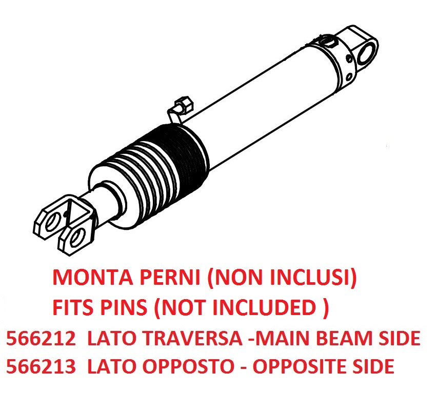 LØFTESYLINDER F3 HØYRE